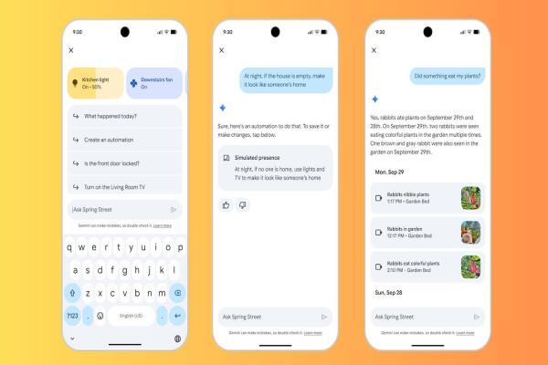 Google làm mới toàn diện ứng dụng Google Home: Tích hợp Gemini, AI điều khiển nhà thông minh thế hệ mới